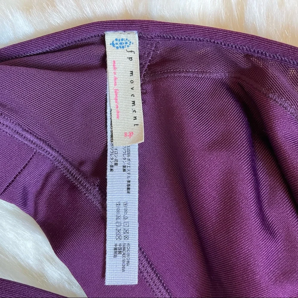 Free People Movement - Deep Purple Refined Mesh Sports Bra - S - Picture 5 of 7